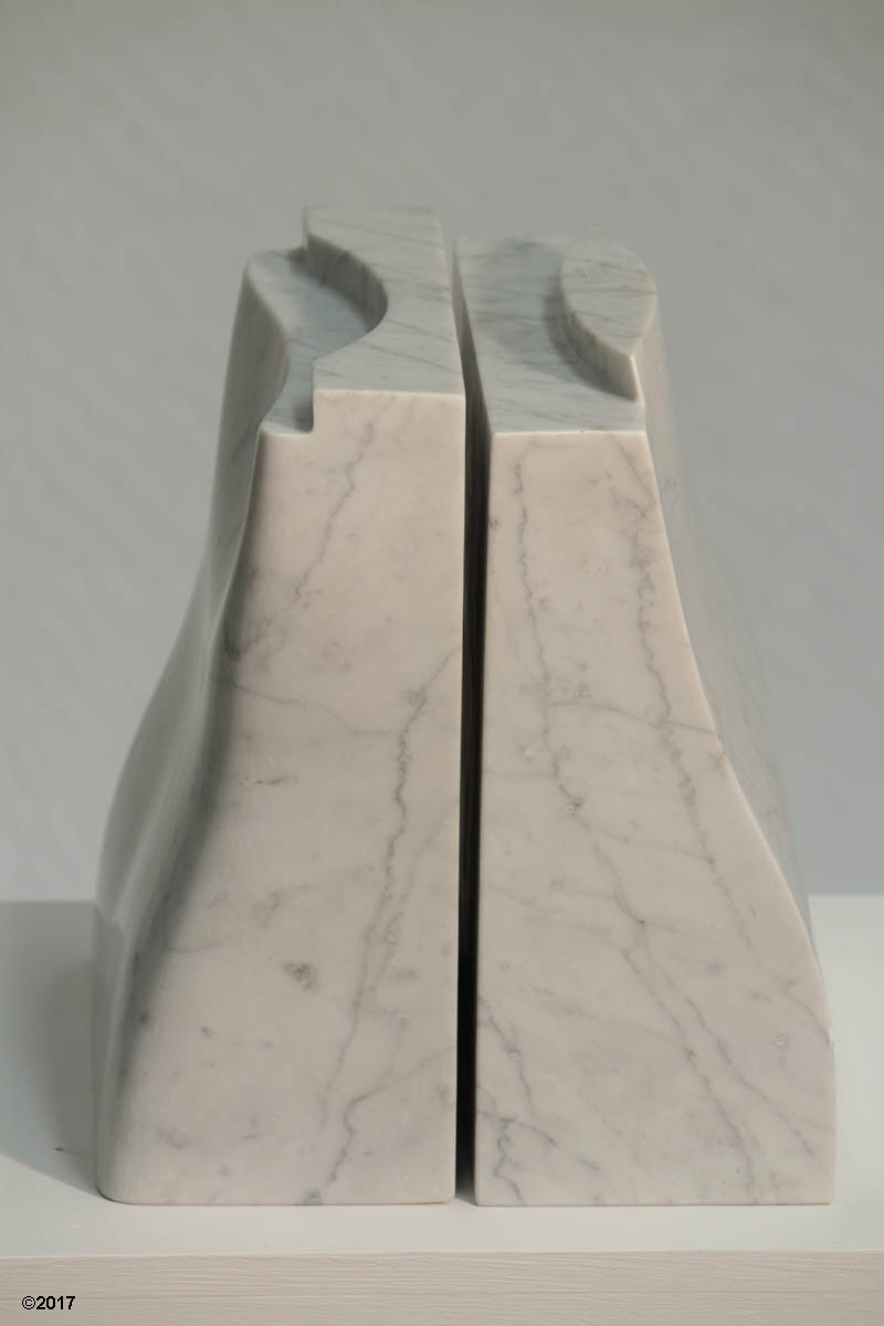 Man-Woman - Carrara Marble  29x29x13 - 29x31x13